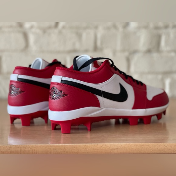 Nike Air Jordan 1 Low MCS Chicago Baseball Cleats CJ8524-611 Men’s Size 11 New - Picture 10 of 10